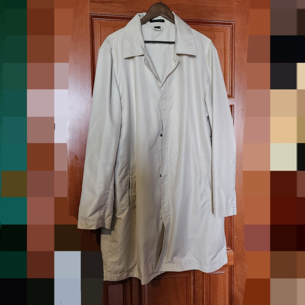 Theory Cream Overcoat EUC